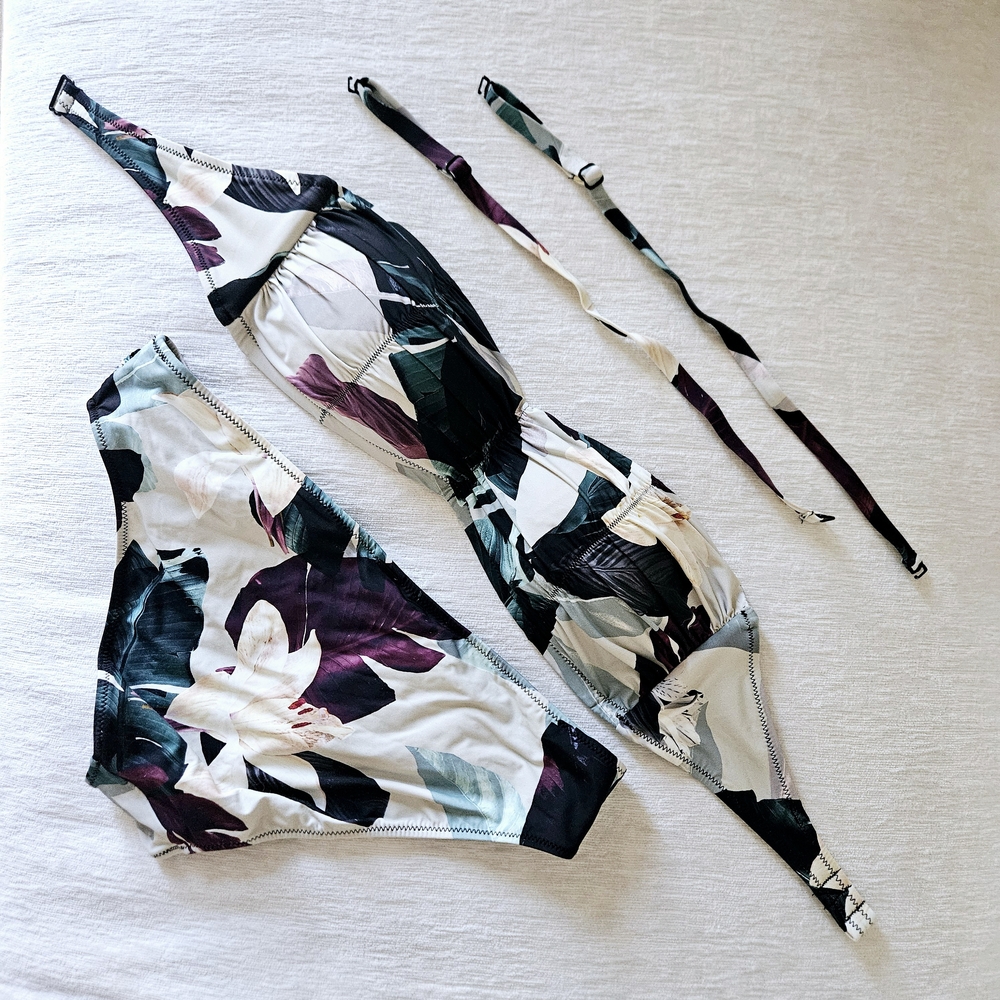 Stylish Multicolor Bikini Set - Picture 11 of 11